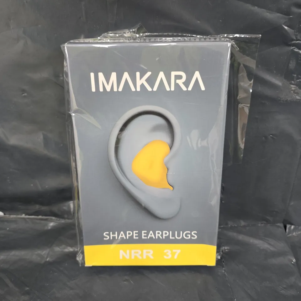 BOXED IMAKARA NRR 37 SHAPE EARPLUGS 