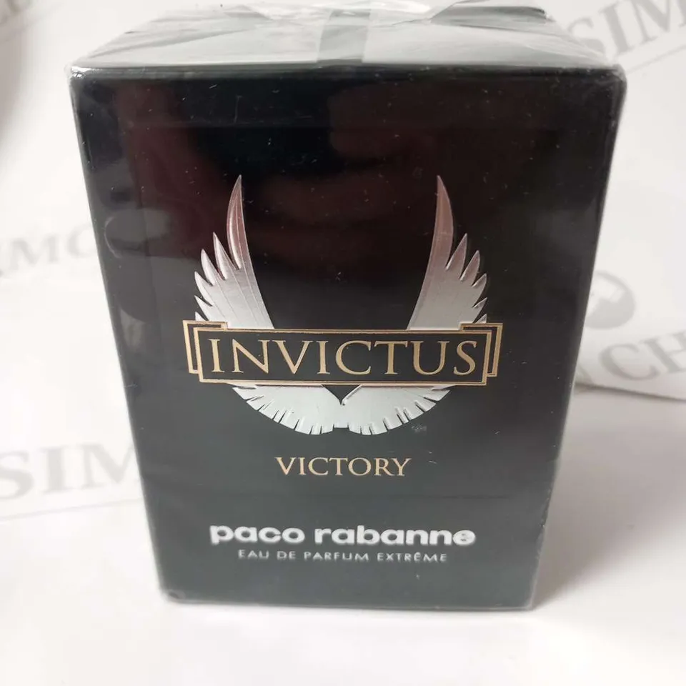 BOXED AND SEALED PACO RABANNE INVICTUS VICTORY 50ML 