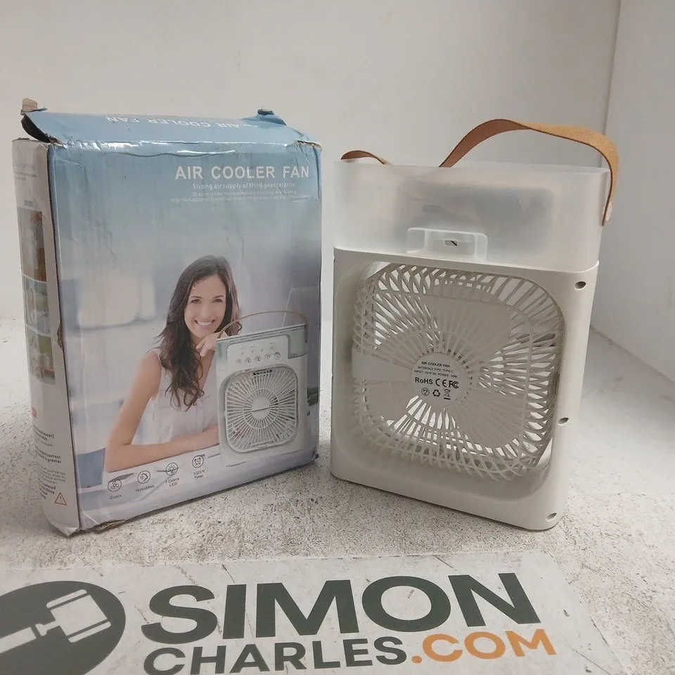 AIR COOLER FAN IN WHITE