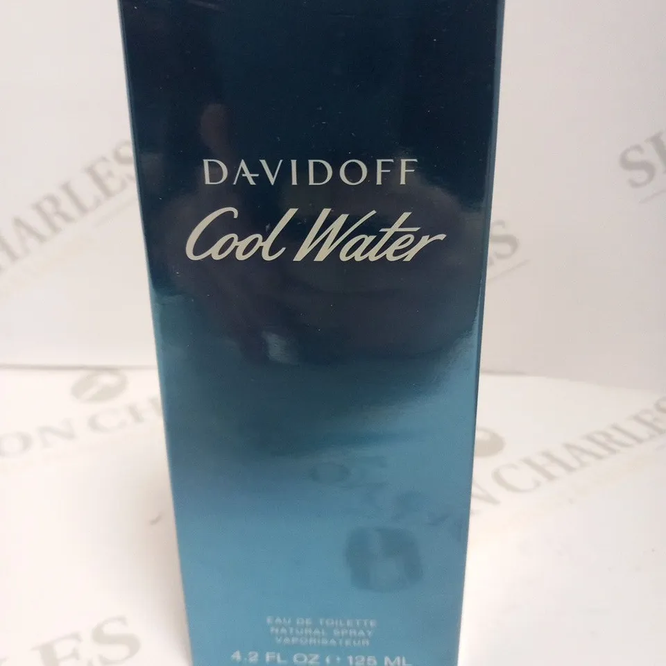 BOXED AND SEALED DAVIDOFF "COOL WATER" EAU DE TOILETTE SPRAY 125ML 