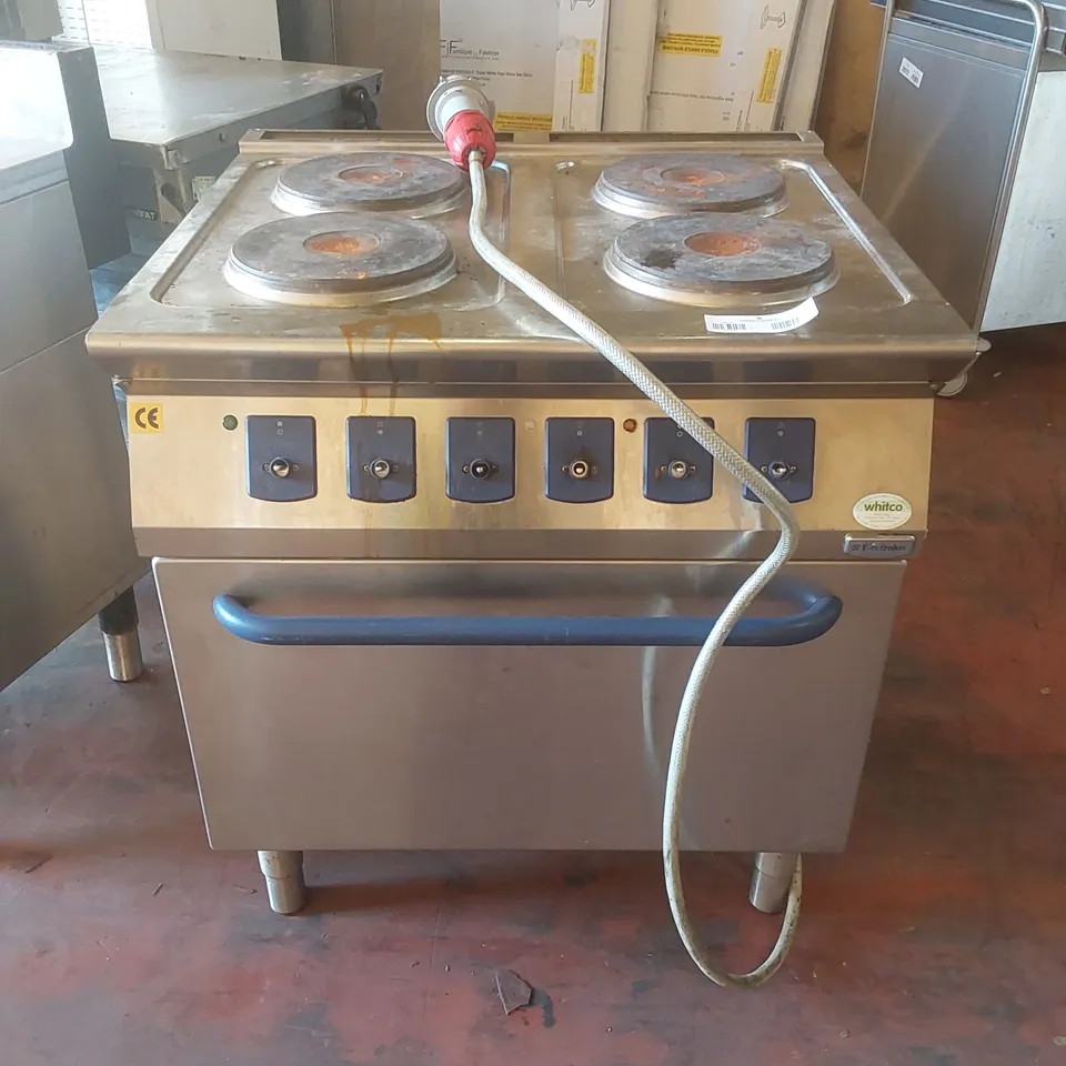 ELECTROLUX 4 HOB ELECTRIC COMMERCIAL OVEN