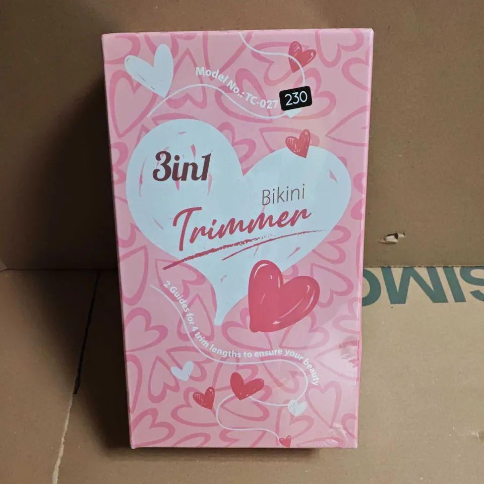 SEALED 3-IN-1 BIKINI TRIMMER - TC-027