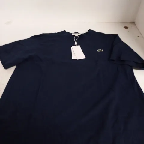 LACOSTE CLASSIC FIT T‑SHIRT – NAVY, XL