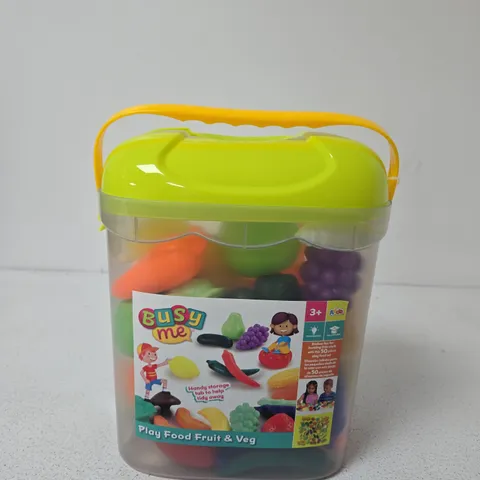 BUSY ME PLAY FOOD FRUIT & VEG SET