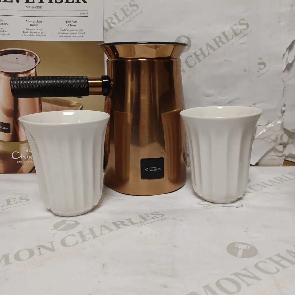VELVETISER HOTEL CHOCOLAT , HOT CHOCOLATE MAKER