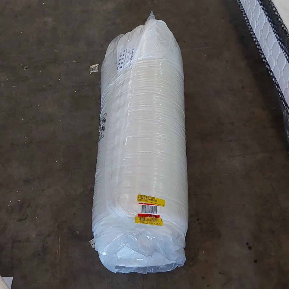 QUALITY ROLLED 3FT SINGLE POCKET SPRUNG MATTRESS 