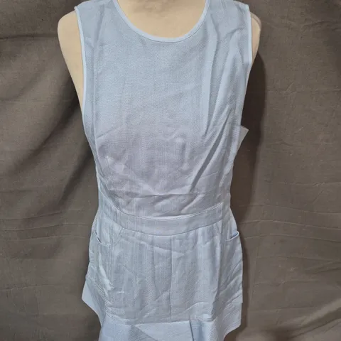 REISS ASHLEY-STRUCTURED MINI DRESS, BLUE, UK10