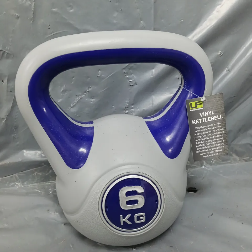 LF EQUIPMENT 6kg VINYL KETTLEBELL