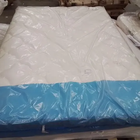 QUALITY BAGGED DOUBLE 135cm AIRSPRUNG LUXURY QUILTED MEDIUM MATTRESS