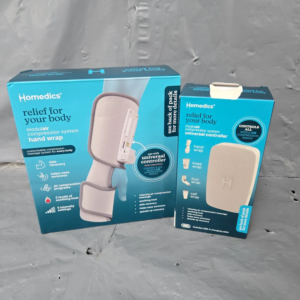 BOXED HOMEDICS MODULAR COMPRESSION SYSTEM HAND WRAP