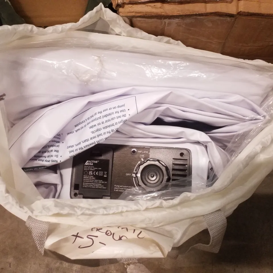 ACTIVE ERA COMFORT PLUS AIR BED WITH BUILT IN ELECTRIC AIR PUMP - SINGLE