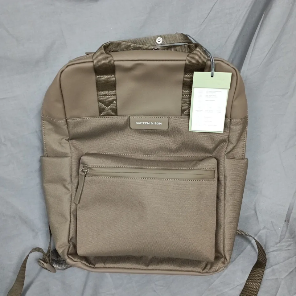 KAPTEN & SON BERGEN PRO WALNUT RUCKSACK