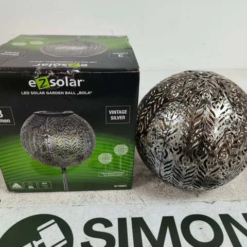 EZ SOLAR LED SOLAR GARDEN BALL BOLA