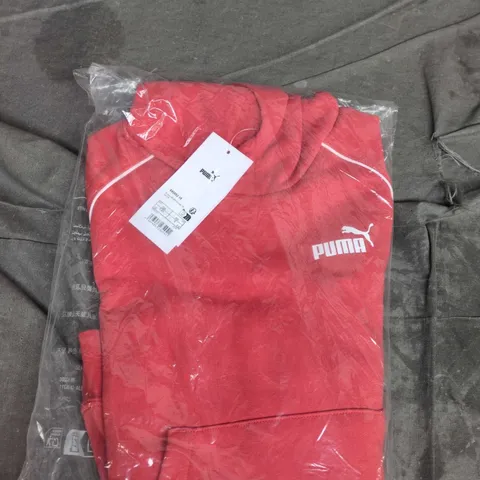 PUMA SPORT HOODIE TR – RED - 7-8YRS