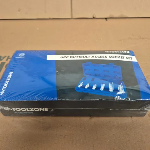 TOOLZONE AUTOMOTIVE 6PC DIFFICULT ACCESS SOCKET SET