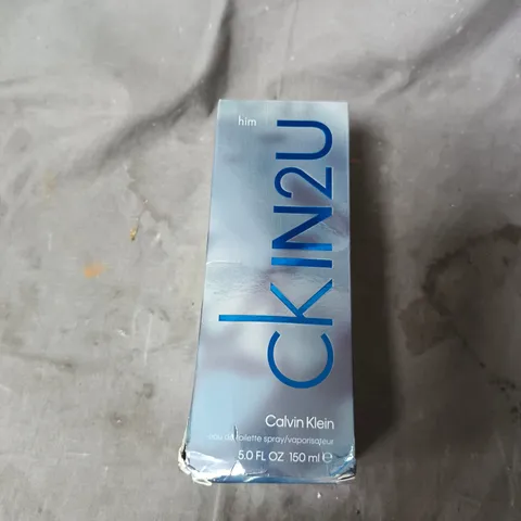 CALVIN KLEIN CK IN2U HIM EAU DE TOILETTE 150ML – BOXED