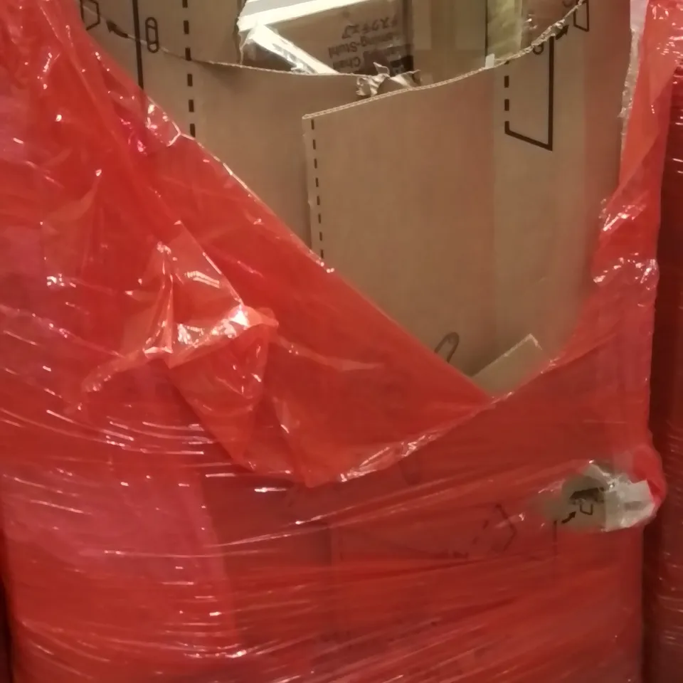 PALLET OF ASSORTED HOUSEHOLD GOODS AND PRODUCTS TO INCLUDE;STEAM CLEANER,VIBRATION PLATE,GAMING CHAIR