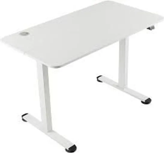 Lot 1024: BOXED COSTWAY ELECTRIC HEIGHT ADJUSTABLE STANDING DESK WITH ...