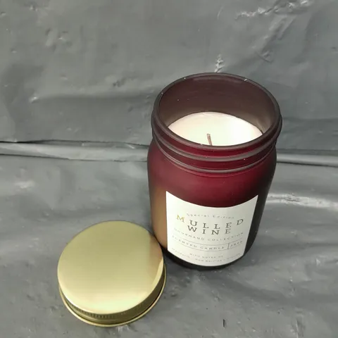 GOURMAND COLLECTION MULLED WINE SCENTED CANDLE - COLLECTION ONLY 