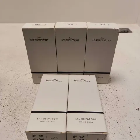 APPROXIMATELY 10 ASSORTED ESSENCE VAULT EAU DE PARFUM BOTTLES