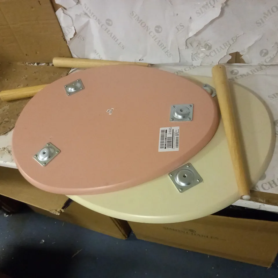 ORLA BLUSH SET OF COFFEE TABLES  RRP £149