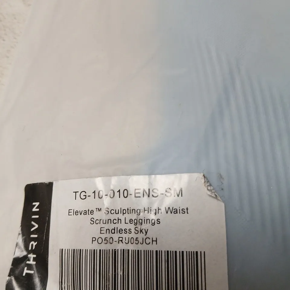 THRIVIN ELEVATE SCULPTING HIGH WAIST SCRUNCH LEGGINGS – ENDLESS SKY (SM)