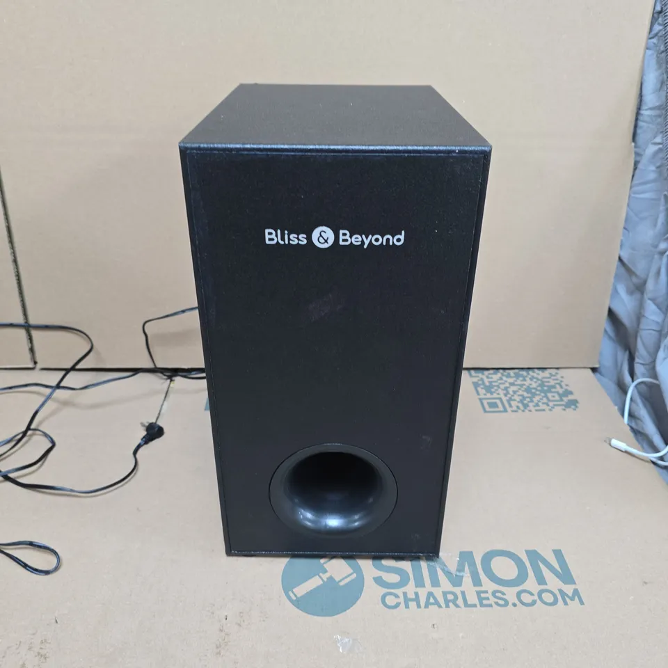 BLISS & BEYOND SONICEDGE SUBWOOFER - BOXED 