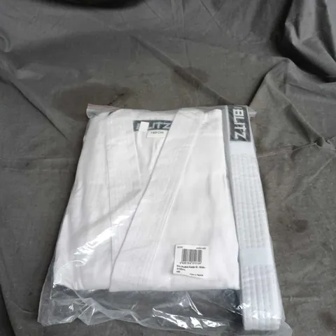 BLITZ STUDENT KARATE GI – WHITE – SIZE 3/160 CM