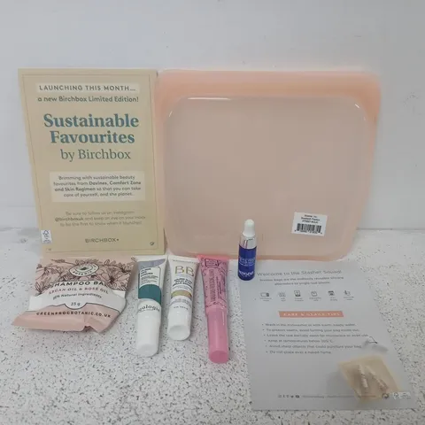 BIRCHBOX SUSTAINABLE FAVOURITES β BEAUTY & SKINCARE SAMPLES KIT ( BOXED )