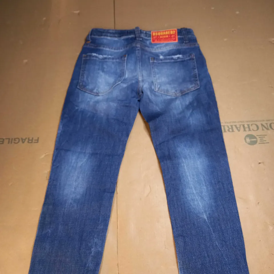 DSQUARED2 NAVY JEANS - UK 6