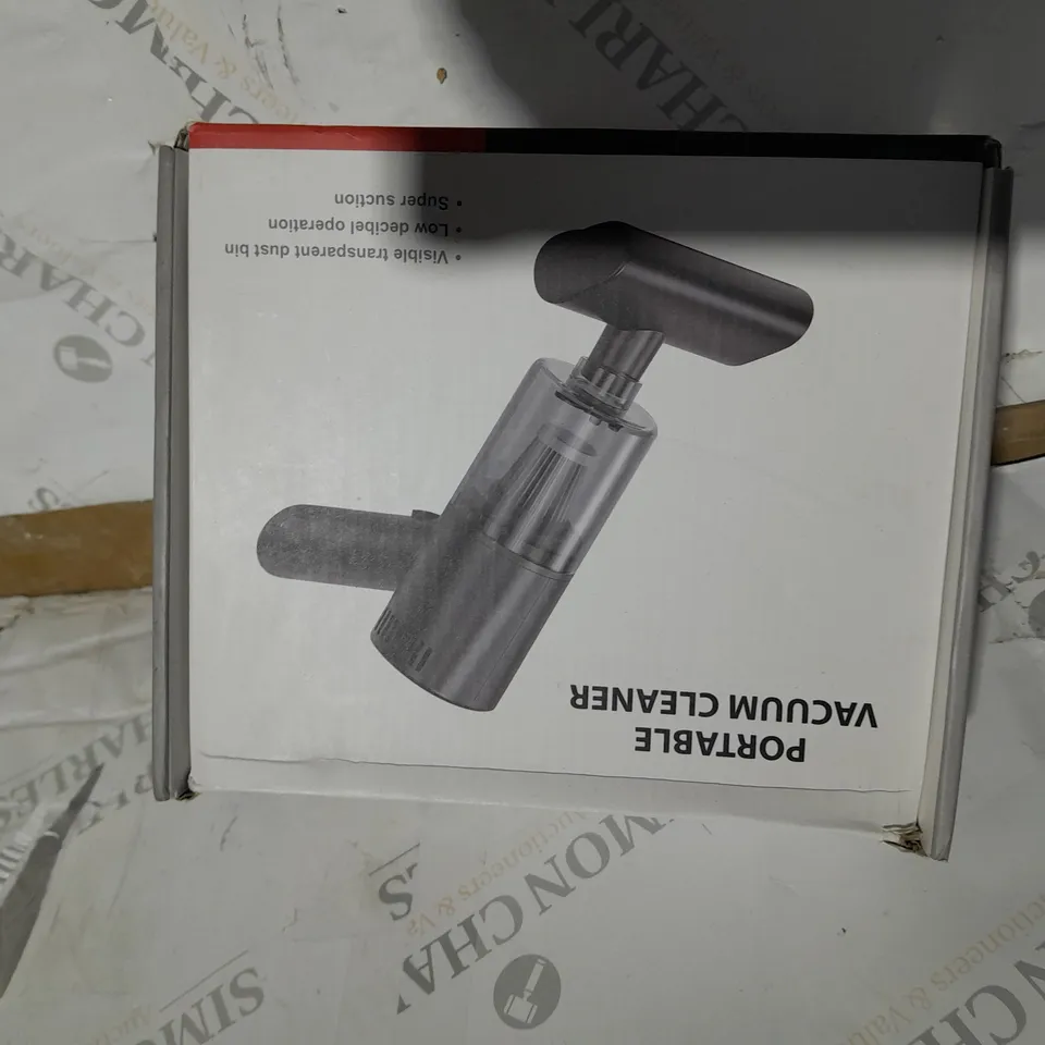 PORTABLE VACUUM CLEANER