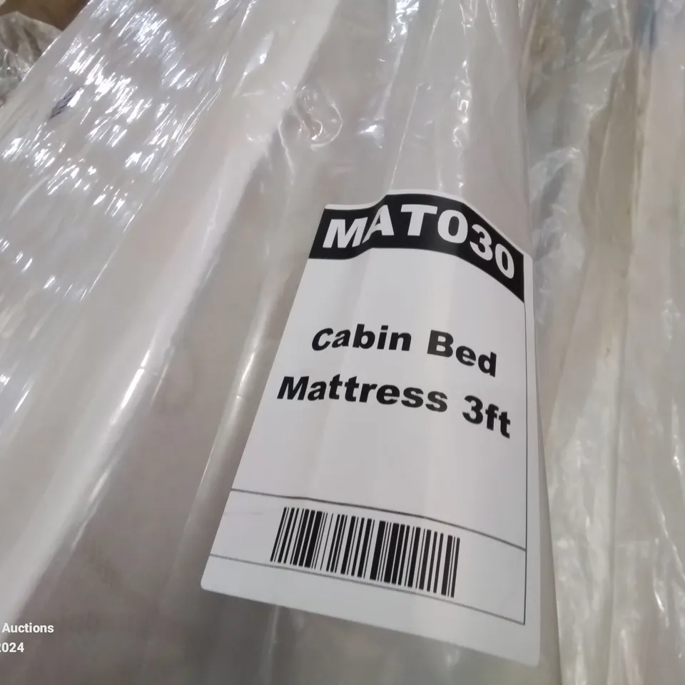 QUALITY BAGGED JULIAN BOWEN 3FT CABIN BED MATTRESS 