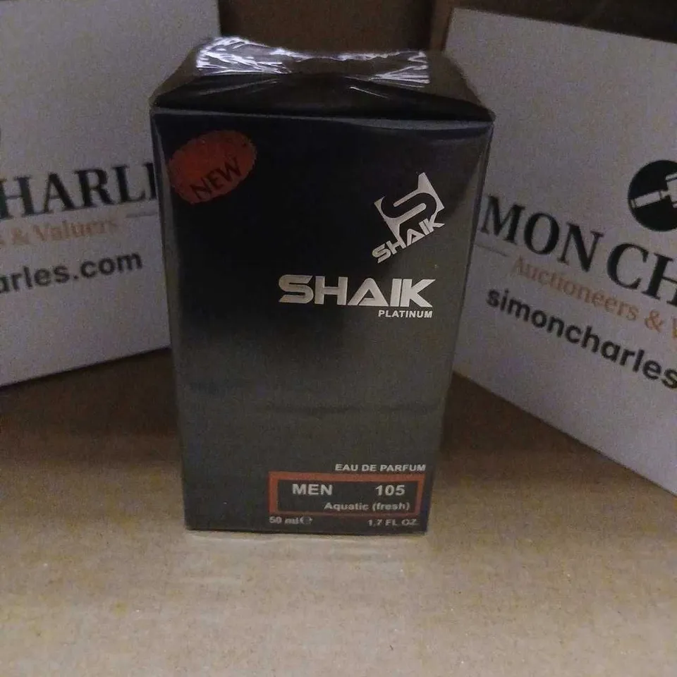 BOXED AND SEALED SHAIK PLATINUM EAU DE PARFUM 50ML