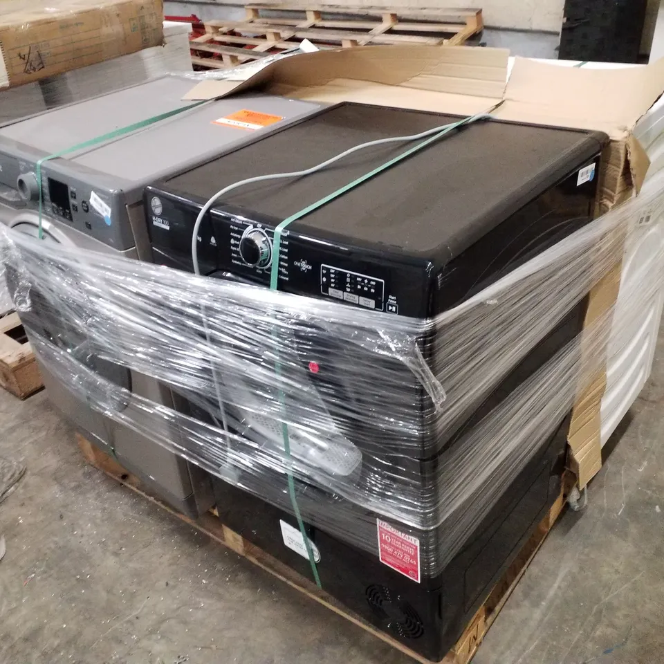 PALLET OF APPROXIMATELY 4 UNPROCESSED RAW RETURN WHITE GOODS TO INCLUDE