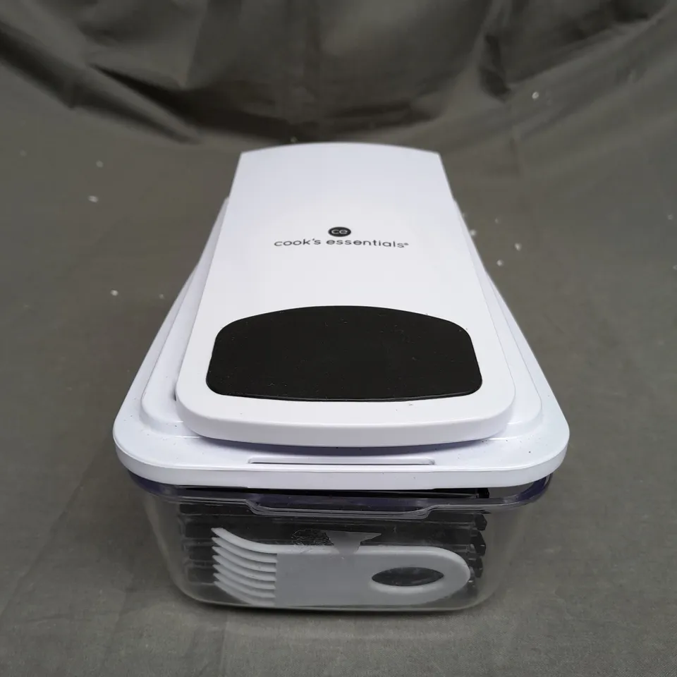 BOXED COOK'S ESSENTIALS CHOPPER 8 SLICE & DICE BLADES