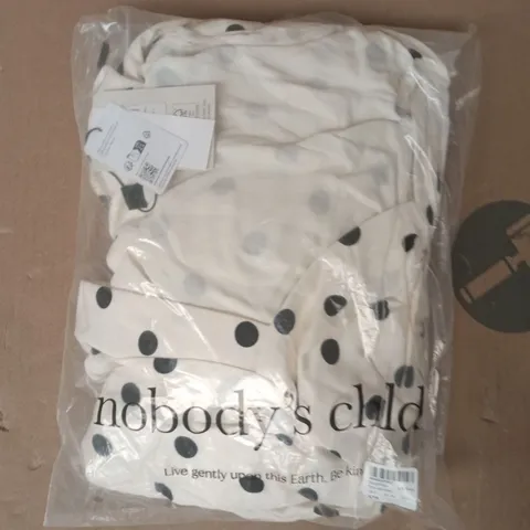 BAGGED NOBODY'S CHILD TYLA MIDI DRESS IN SOFT WHITE SIZE UK 8
