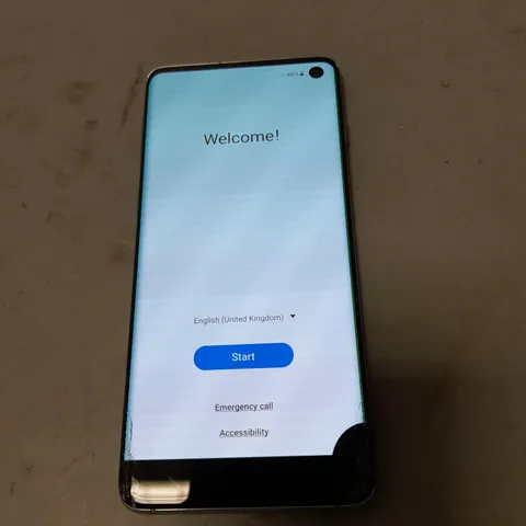 SAMSUNG GALAXY S10 BLUE