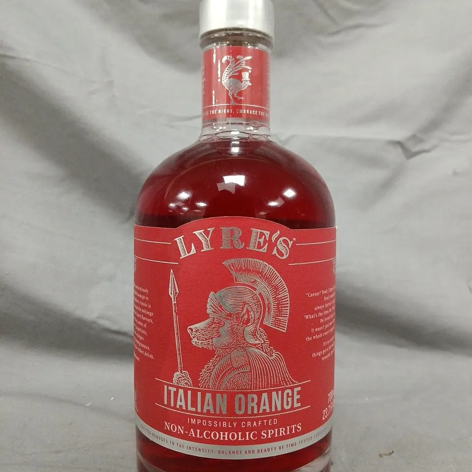 LYRE'S ITALIAN ORANGE NON-ALCOHOLIC SPIRIT