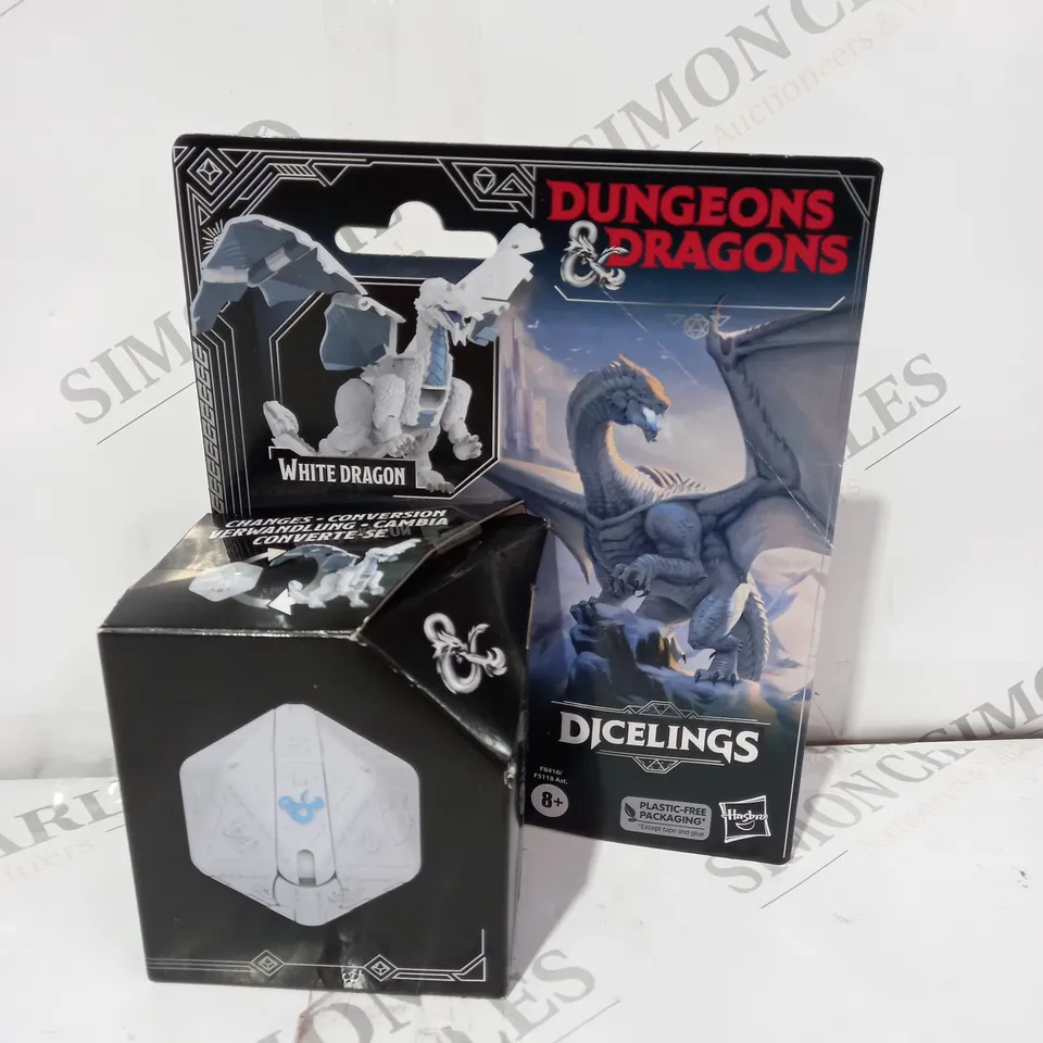 DUNGEONS & DRAGONS DICELINGS WHITE DRAGON
