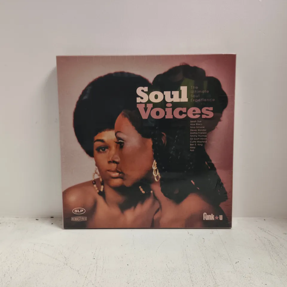 SOUL VOICES - THE ULTIMATE SOUL EXPERIENCE 5LP SET