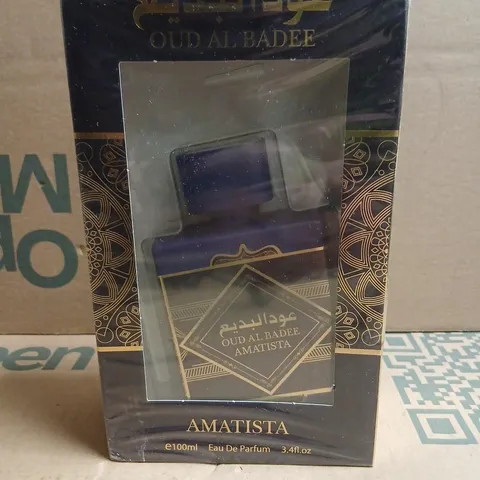 BOXED AND SEALED OUD AL BADEE AMATISTA EAU DE PARFUM 100ML