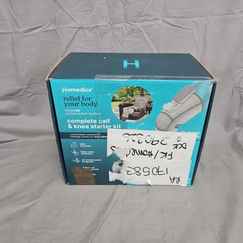 HOMEDICS MODULAR COMPRESSION SYSTEM – CALF & KNEE STARTER KIT (BOXED)