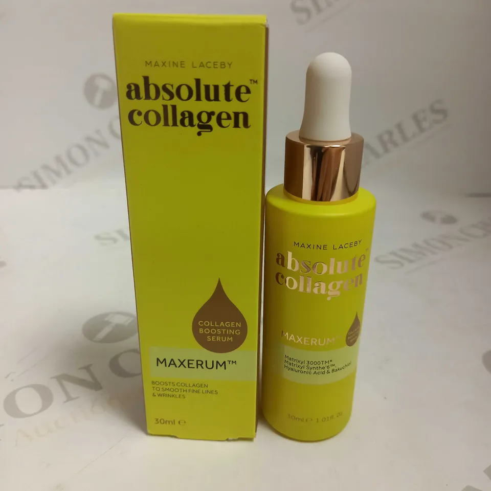 MAXINE LACEBY ABSOLUTE COLLAGEN MAXERUM COLLAGEN BOOSTING SERUM 30ML