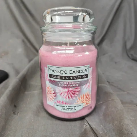 YANKEE CANDLE – HOME INSPIRATION SUGARED BLOSSOM JAR CANDLE
