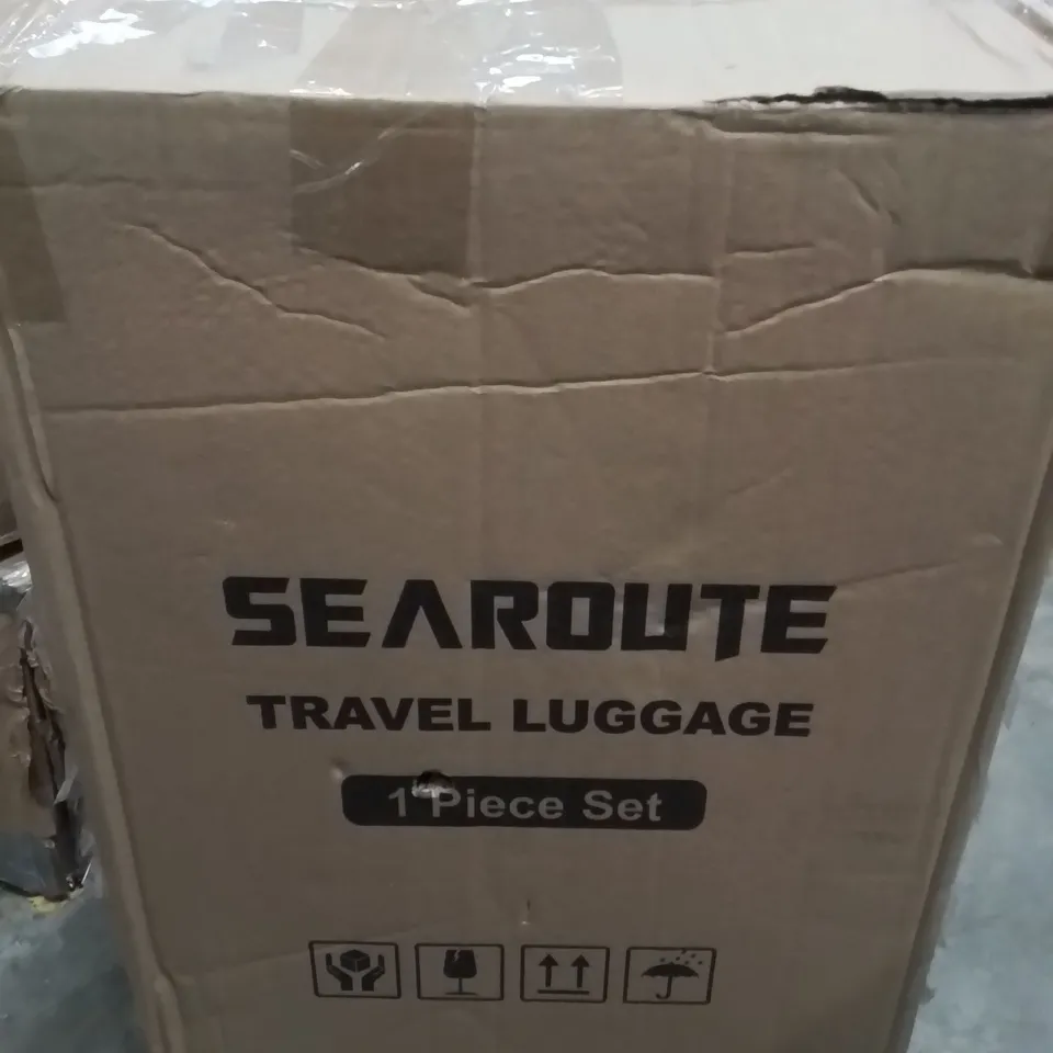 BOXED SEAROUTE TRAVEL LUGGAGE CASE 