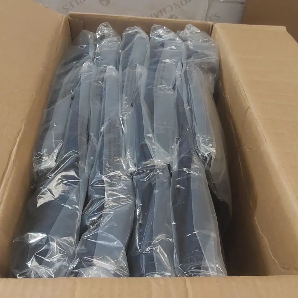 BOX CONTAINING APPROXIMATELY 10x BRAND NEW SIMPLY BE INDIGO DENIM MINI DRESSES - SIZE 20