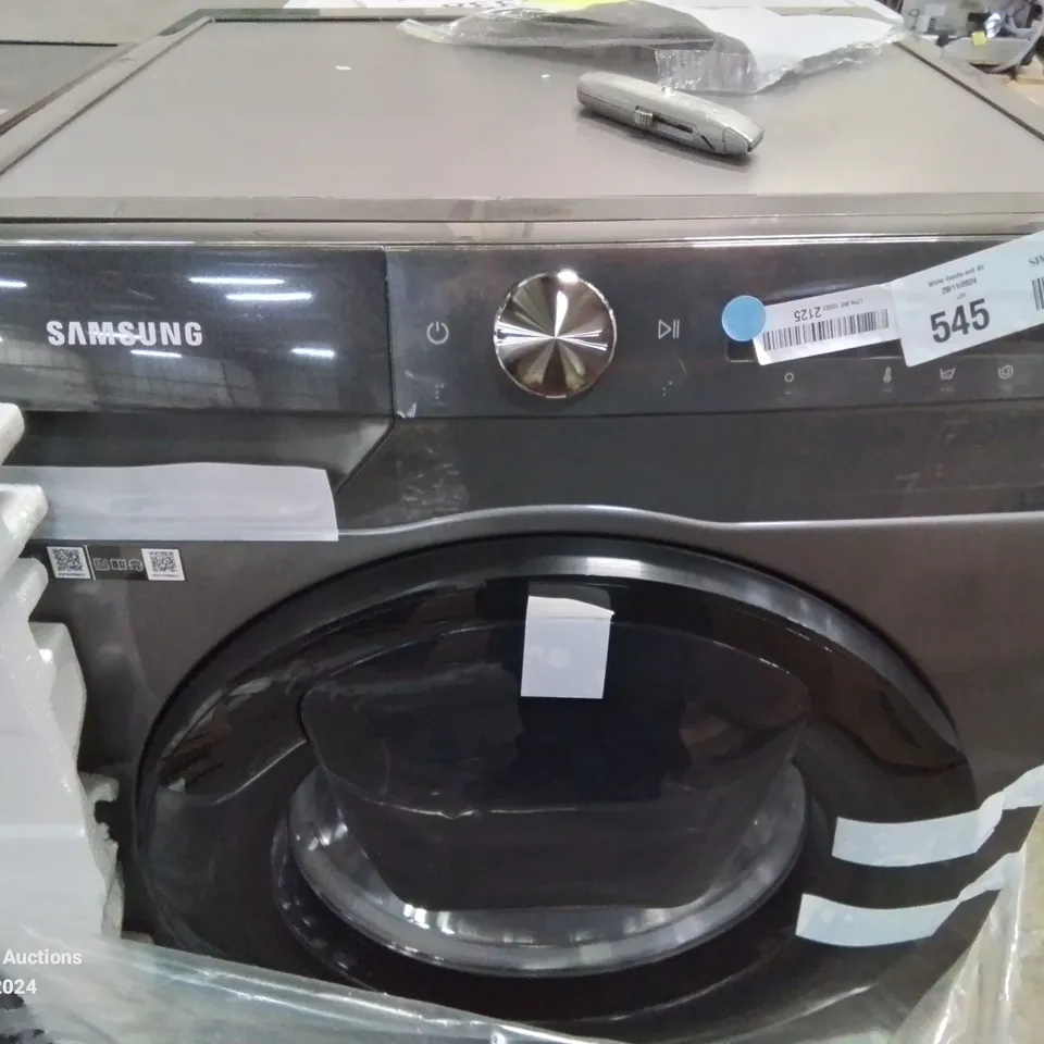 SAMSUNG SERIES 5+ ADDWASH WW80T554DAN WIFI CONNECTED 8KG WASHING MACHINE WITH 1400 RPM - GRAPHITE - B RATED [ENERGY CLASS B]