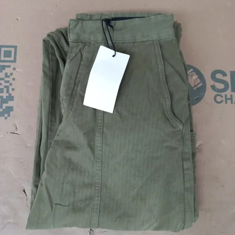 ZARA CARGO TROUSERS IN GREEN SIZE UK 6