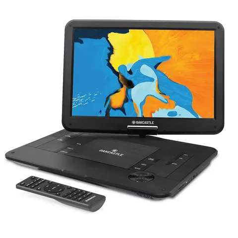 OAKCASTLE DVD175 PORTABLE DVD PLAYER 17.5" W/15.6 INCH HD SWIVEL&FLIP SCREEN