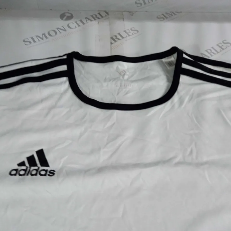 ADIDAS AEROREADY WHITE T-SHIRT - L